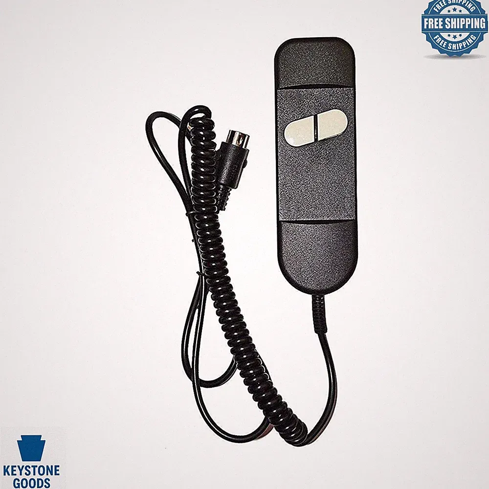 Universal 2-Button Power Recliner Hand Control - 5 Pin Round Connector